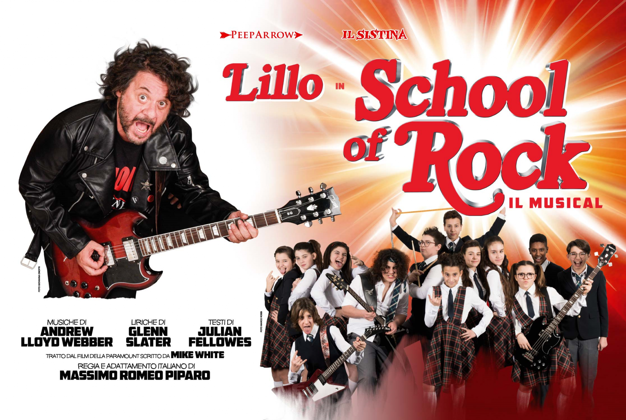 School of Rock al Teatro Sistina