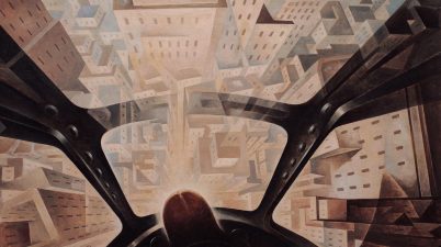 Tullio Crali INCUNEANDOSI NELL'ABITATO, 1938 Ca.