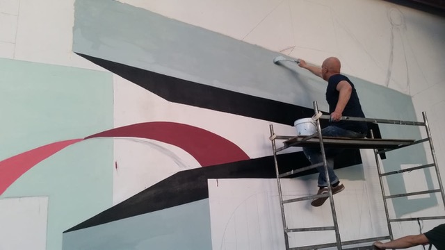 Tancredi Fornasetti al lavoro