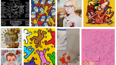Keith Haring alla galleria Afnakafna