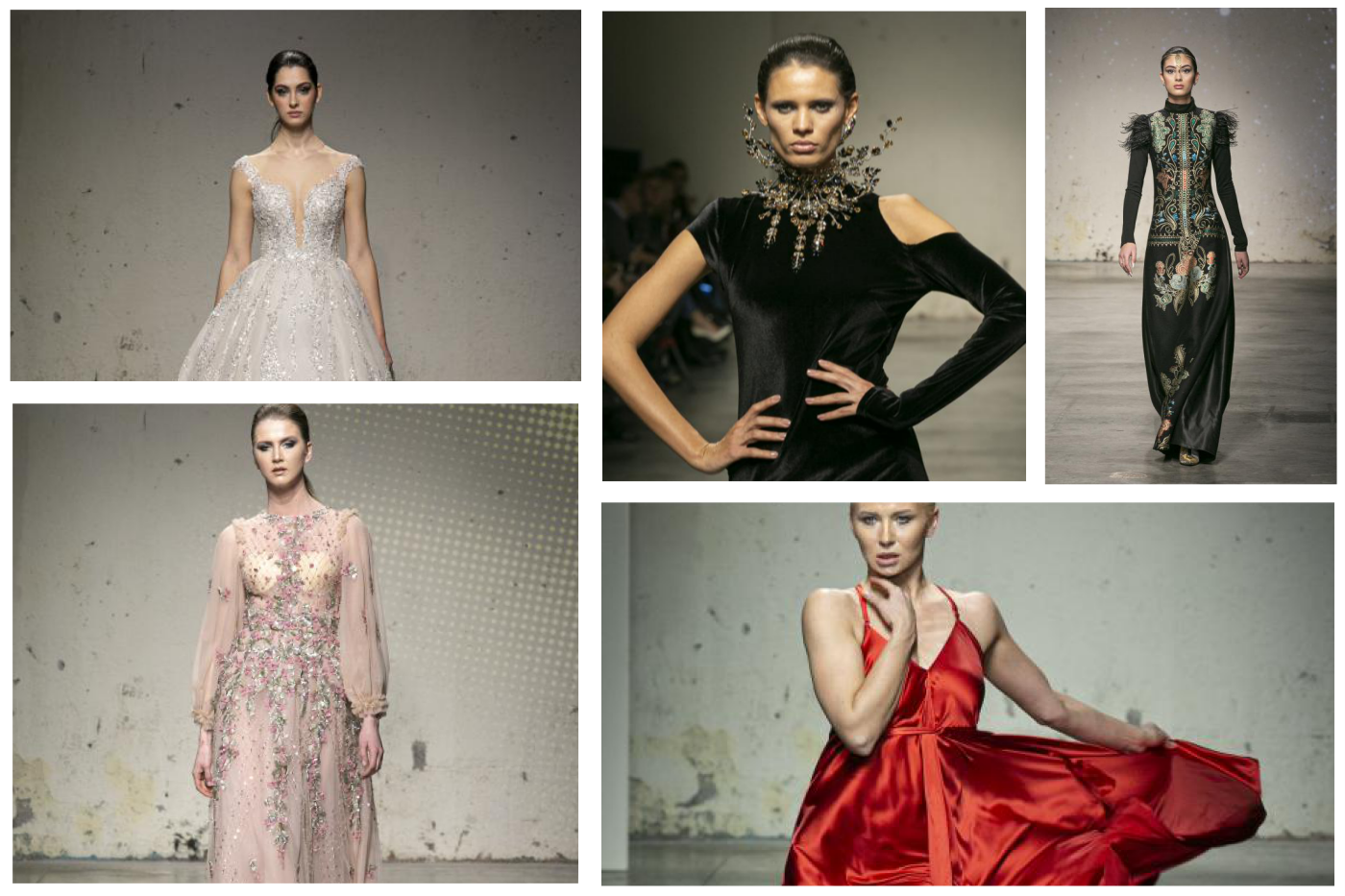 Il fascino insolito e il gusto ricercato delle creazioni couture di A’biddikkia, Baroqco Jewelry, Marcela de Cala, Missaki Couture e Natasha Pavluchenko, durante il Fashion show organizzato dall’Istituto Culturale Italo Libanese