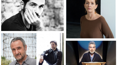 Lino Guanciale, Alessandro Serra, Giorgio Barberio Corsetti, Daria Deflorian e Fabrizio Pallara