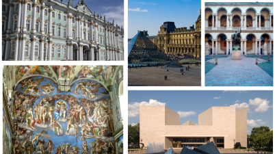 Dai Musei Vaticani di Roma alla Pinacoteca di Brera a Milano, dal Louvre di Parigi alla National Gallery of Art di Washington