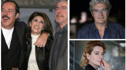 Mario Martone, Monica Guerritore, Anna Marchesini, Tullio Solenghi e Massimo Lopez