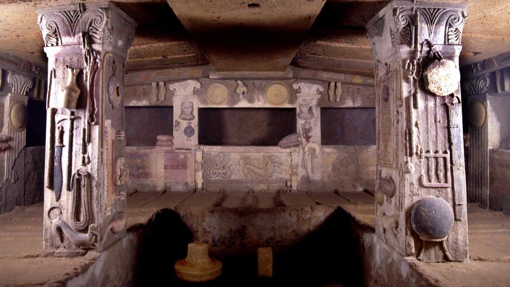 Le Necropoli Etrusche di Cerveteri e Tarquinia