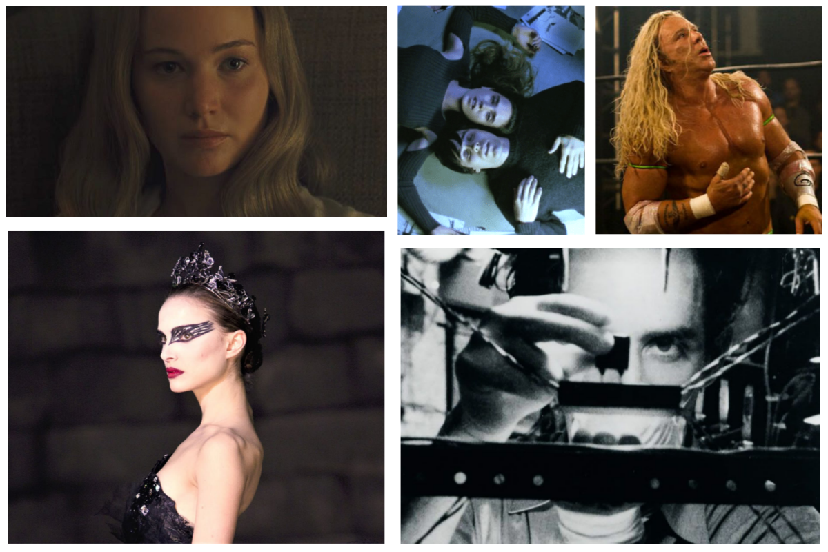 Cinque film imperdibili frutto della geniale mente di Darren Aronofsky: Il teorema del delirio, Requiem for a dream, Madre, Il cigno nero, The Wrestler