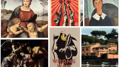 Da Raffaello a Banksy, passando per Modigliani, Alberto Sordi e Shepard Fairey