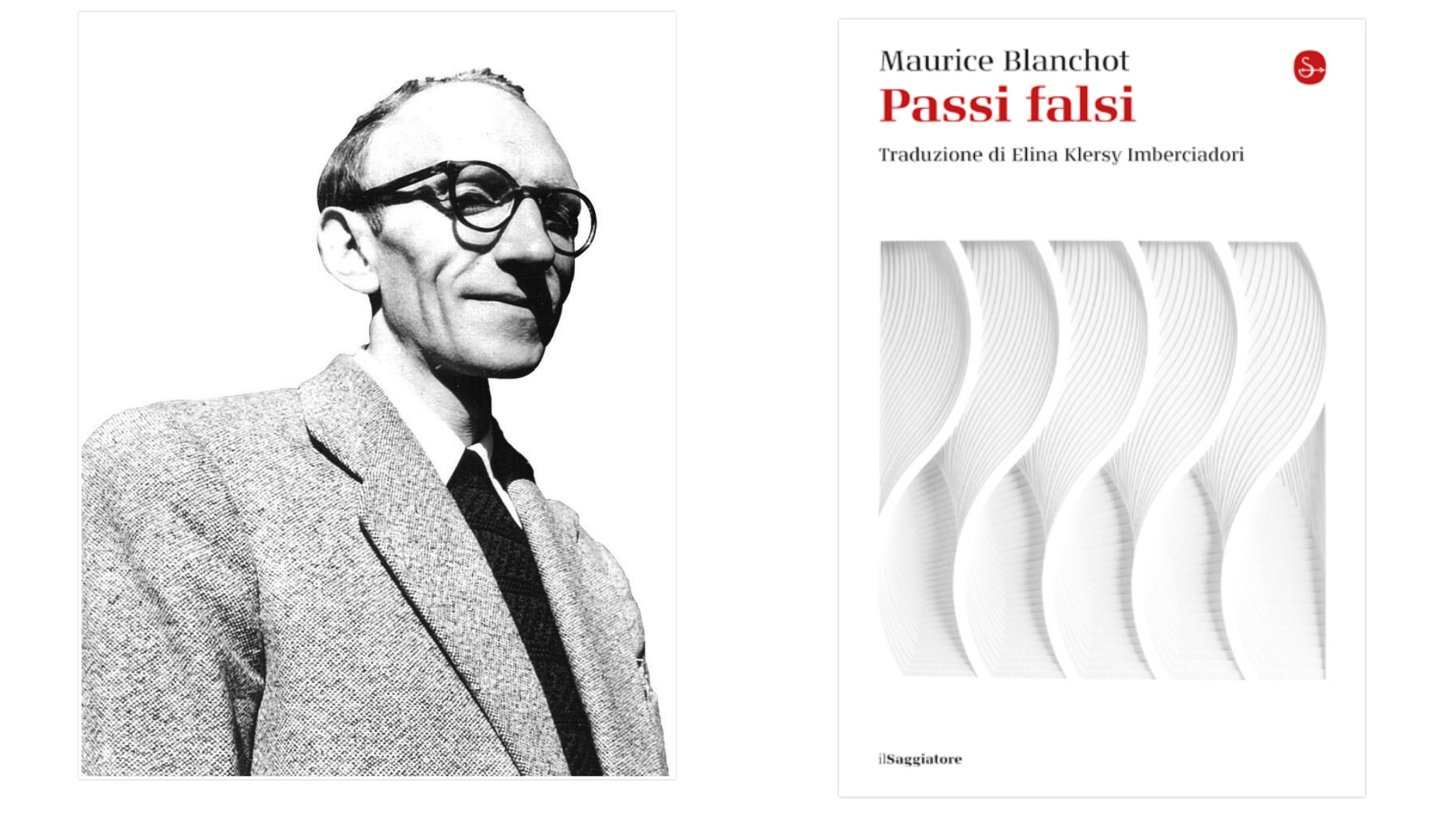 i "Passi falsi" di Maurice Blanchot