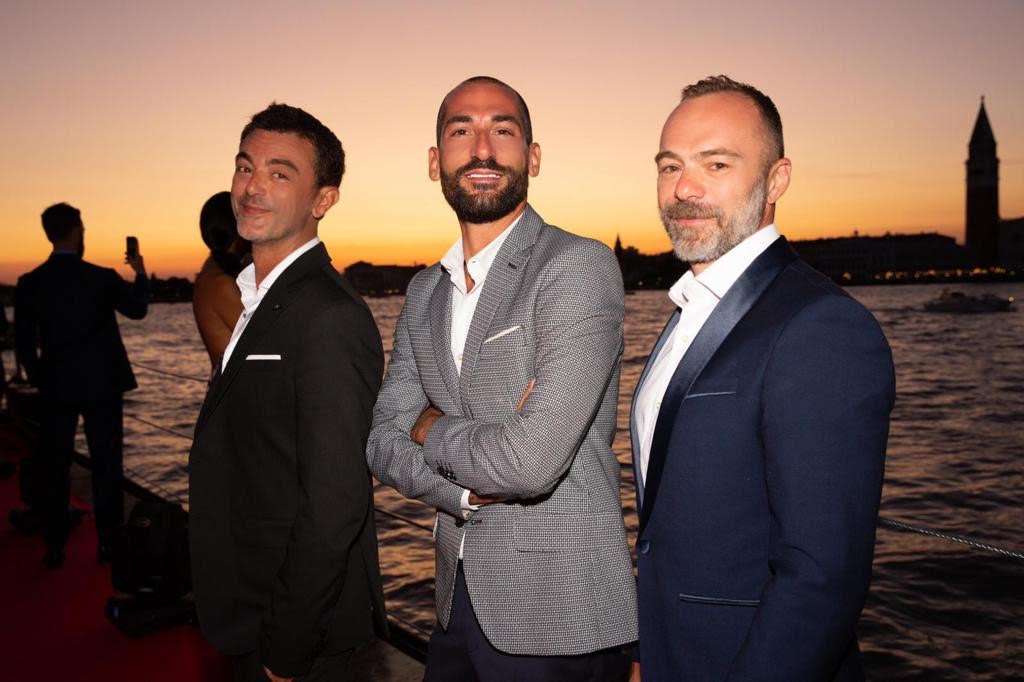 Da sx Pierluigi Manzo, Antonino Scalzo e Alessio Piccirillo