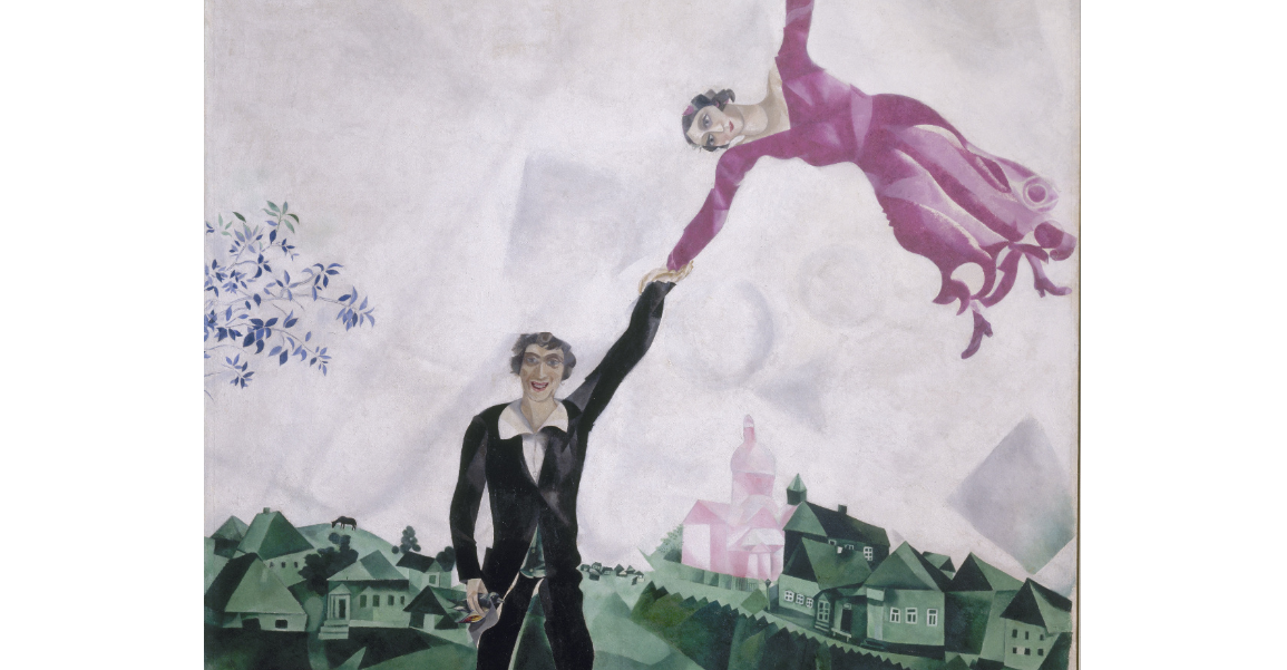 La passeggiata di Marc Chagall