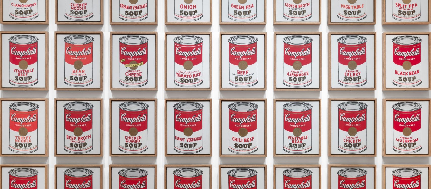 Campbell's Soup Cans di Andy Warhol