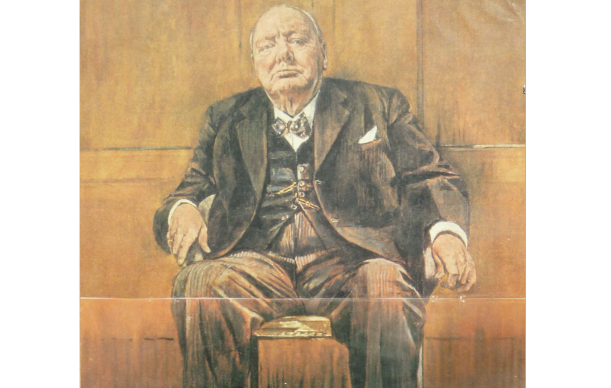 ritratto di Winston Churchill di Graham Vivian Sutherland