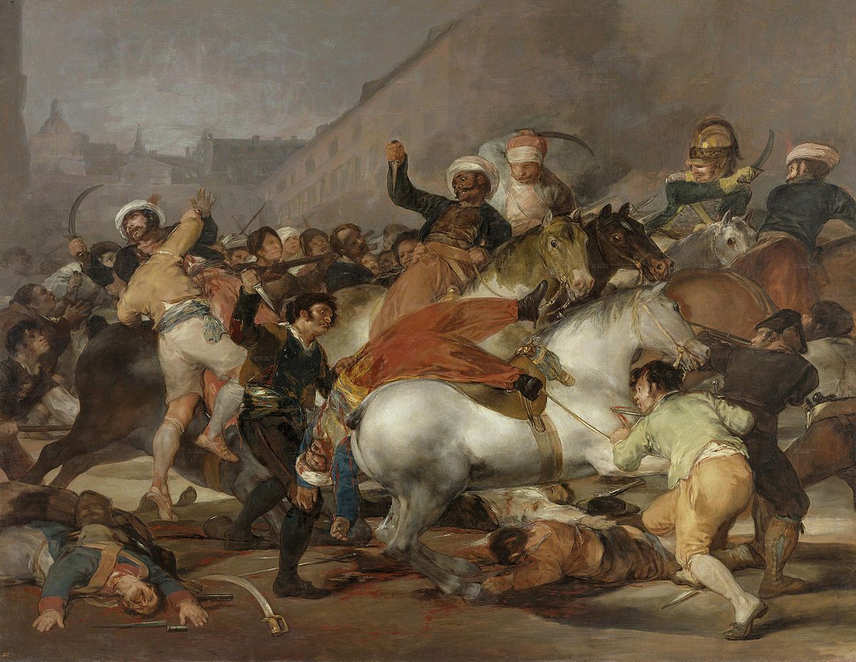 Il 2 maggio 1808 di Francisco Goya
