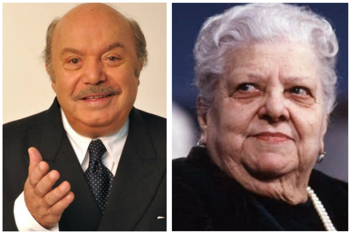 Lino Banfi e Sora Lella