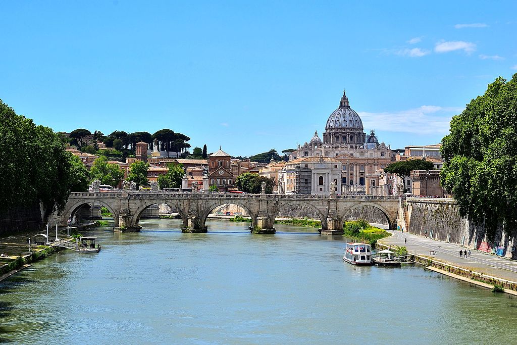 Tevere Day, Tevere di Roma e San Pietro