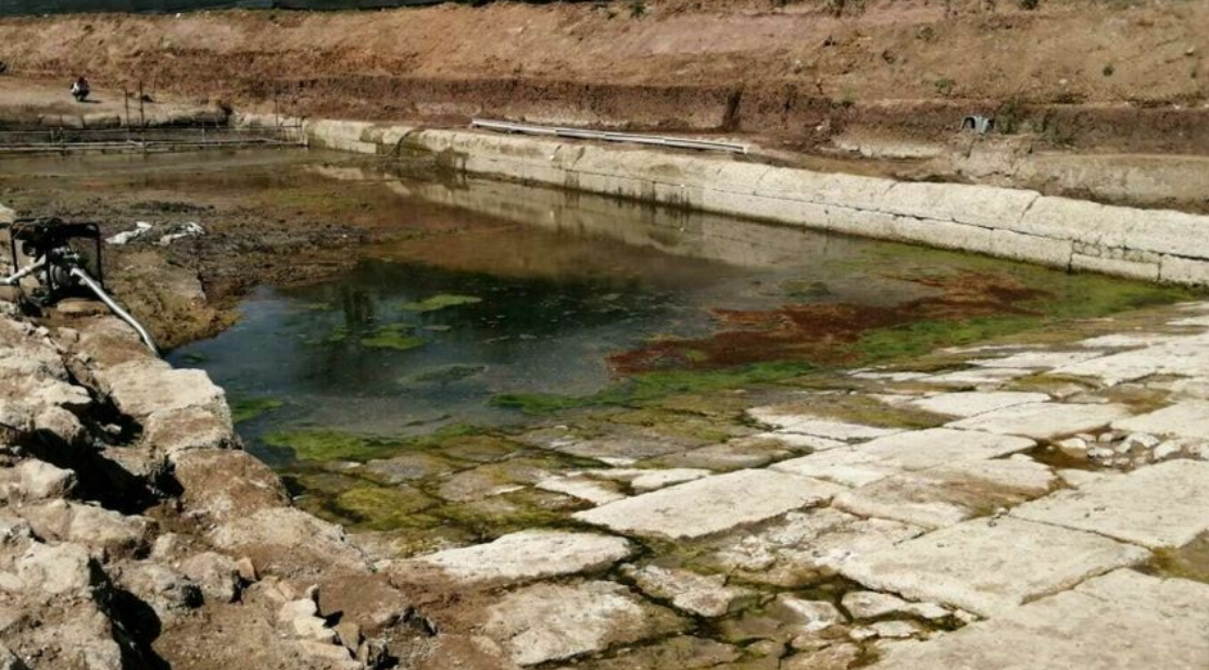 Scoperta un'enorme vasca antica su via Ostiense risalente al IV a.C.