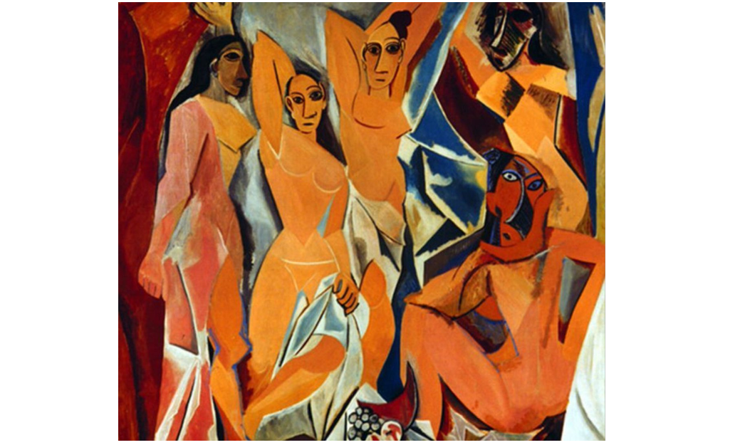 Les demoiselles d'Avignon di Pablo Picasso