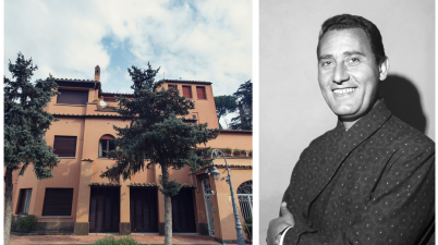 Alberto Sordi e la sua villa romana
