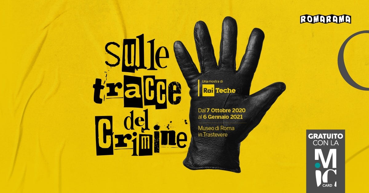 Sulle tracce del crimine: a Trastevere la mostra del noir in tv