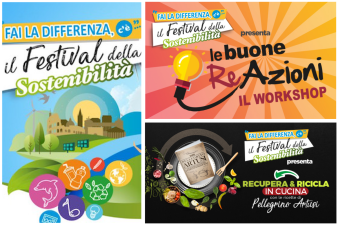 Ultimi appuntamenti per il Festival della Sostenibilità, in arrivo Re Cook Show, Le Buone Re-Azioni e ContestEco