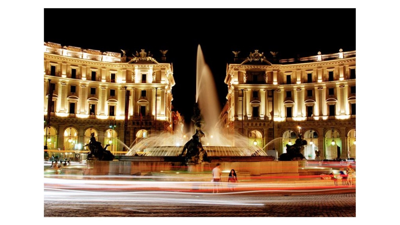 Fontana delle Naiadi di Roma, Piazza della Repubblica