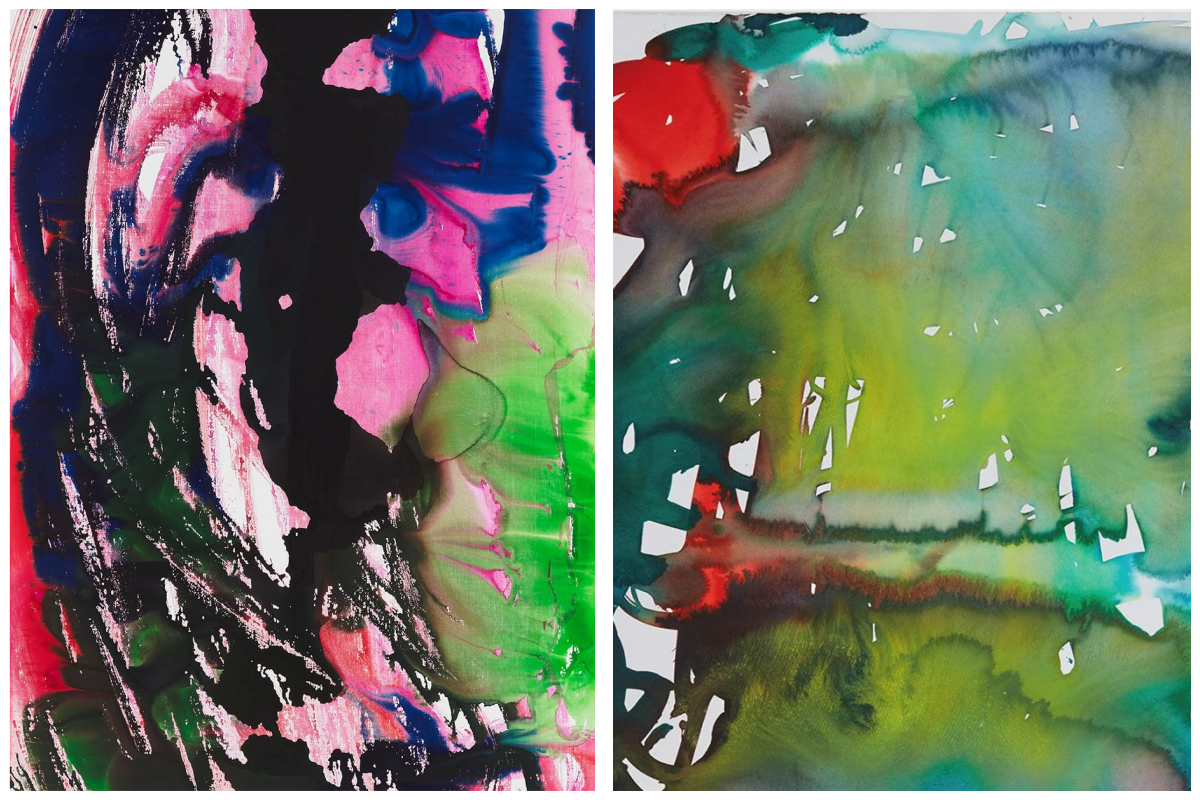 Separatrix, la personale di Katharina Grosse alla Gagosian Gallery