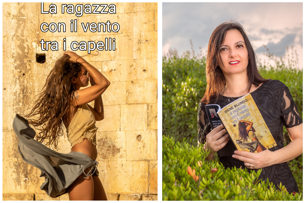 La ragazza con il vento tra i capelli di Irene Blundo