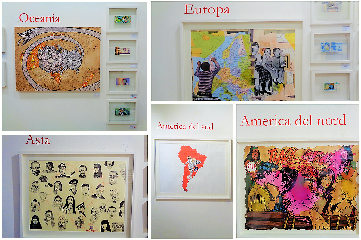 Money go round: la filigrana, il mondo, la street art