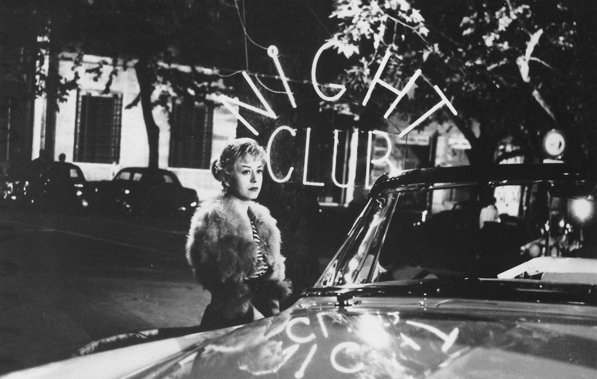LE NOTTI DI CABIRIA (1957) di Federico Fellini. Con Giulietta Masina, Francois Périer e Franca Marzi