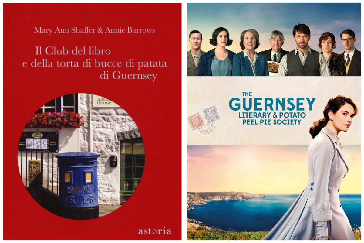 Libri e film a confronto – Il Club del libro e della torta di bucce di patata di Guernsey di Mary Ann Shaffer & Annie Barrows