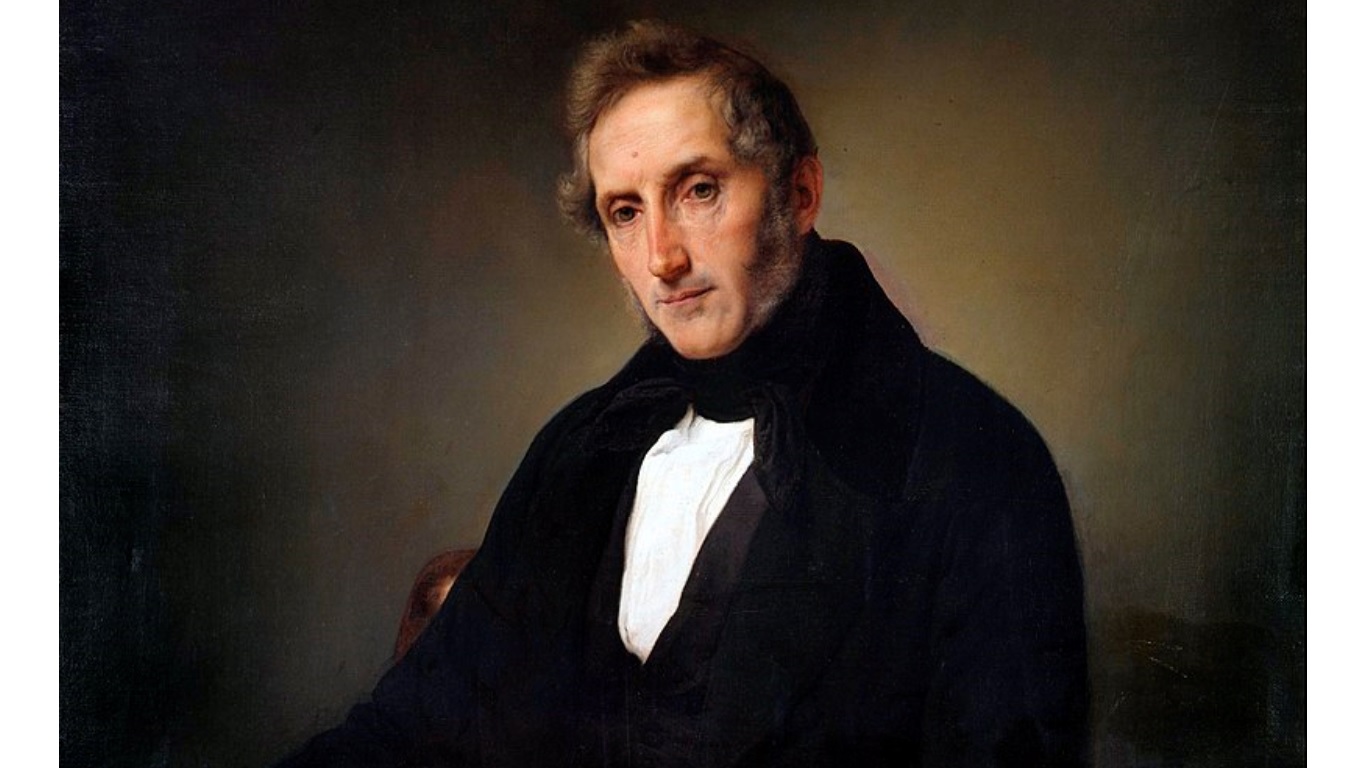 Il ritratto di Alessandro Manzoni di Francesco Hayez