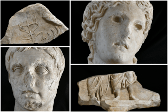 Reperti di Roma Antica in via Alessandrina