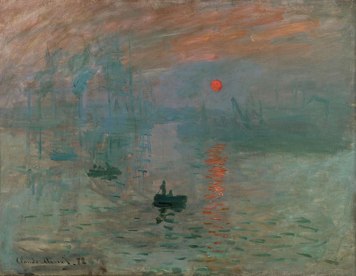 Impressione, levar del sole di Claude Monet