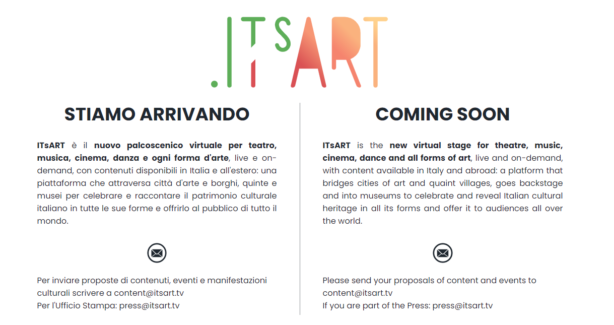itsart, piattaforma digitale,
