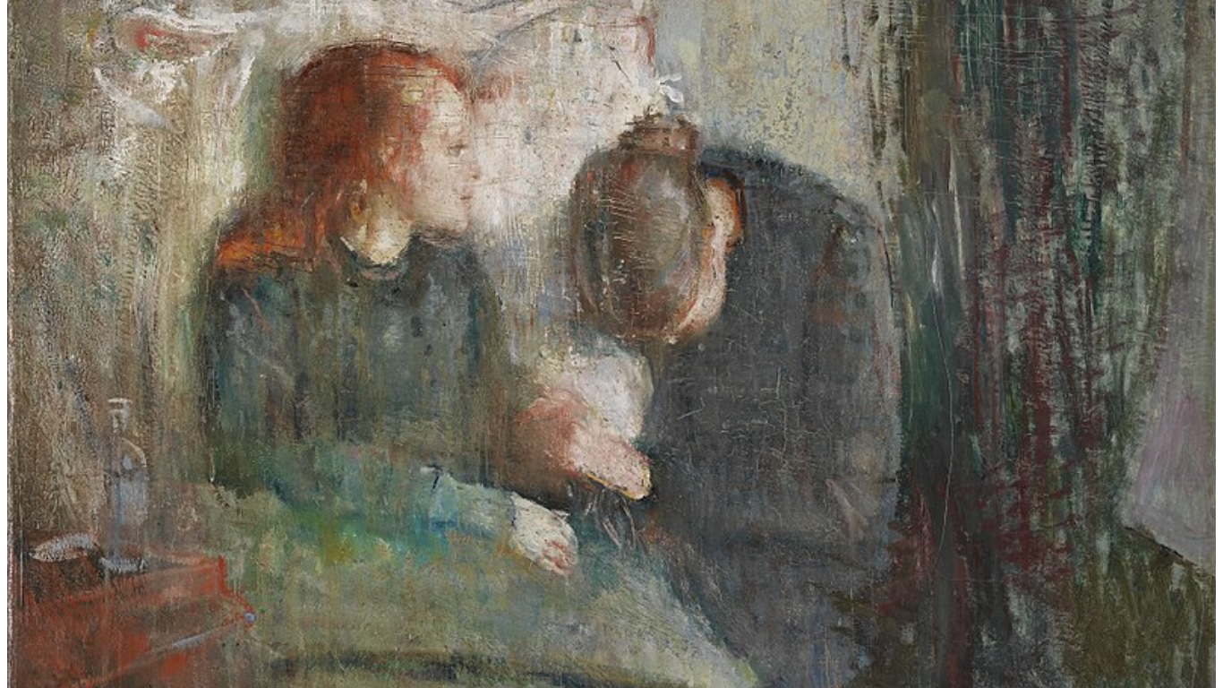 Il dipinto del 1885 - La "fanciulla malata" di Edvard Munch e la morte della sorella Sophie