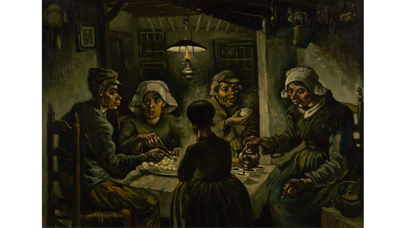I mangiatori di patate di Vincent van Gogh