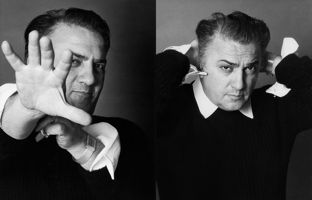 Federico Fellini, fotografia di Elisabetta Catalano