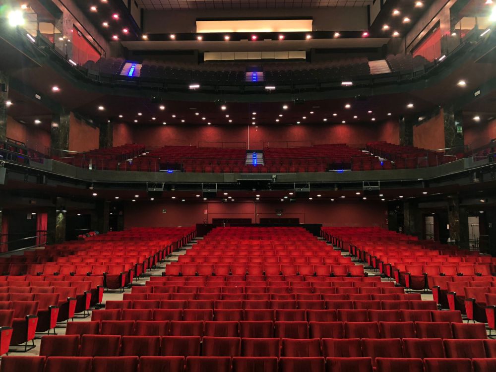 Teatro Brancaccio, sala vuota, Massimo Romeo Piparo