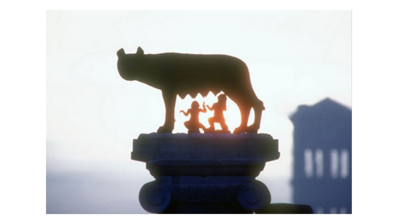 Lupa capitolina, Natale di Roma, 21 aprile,