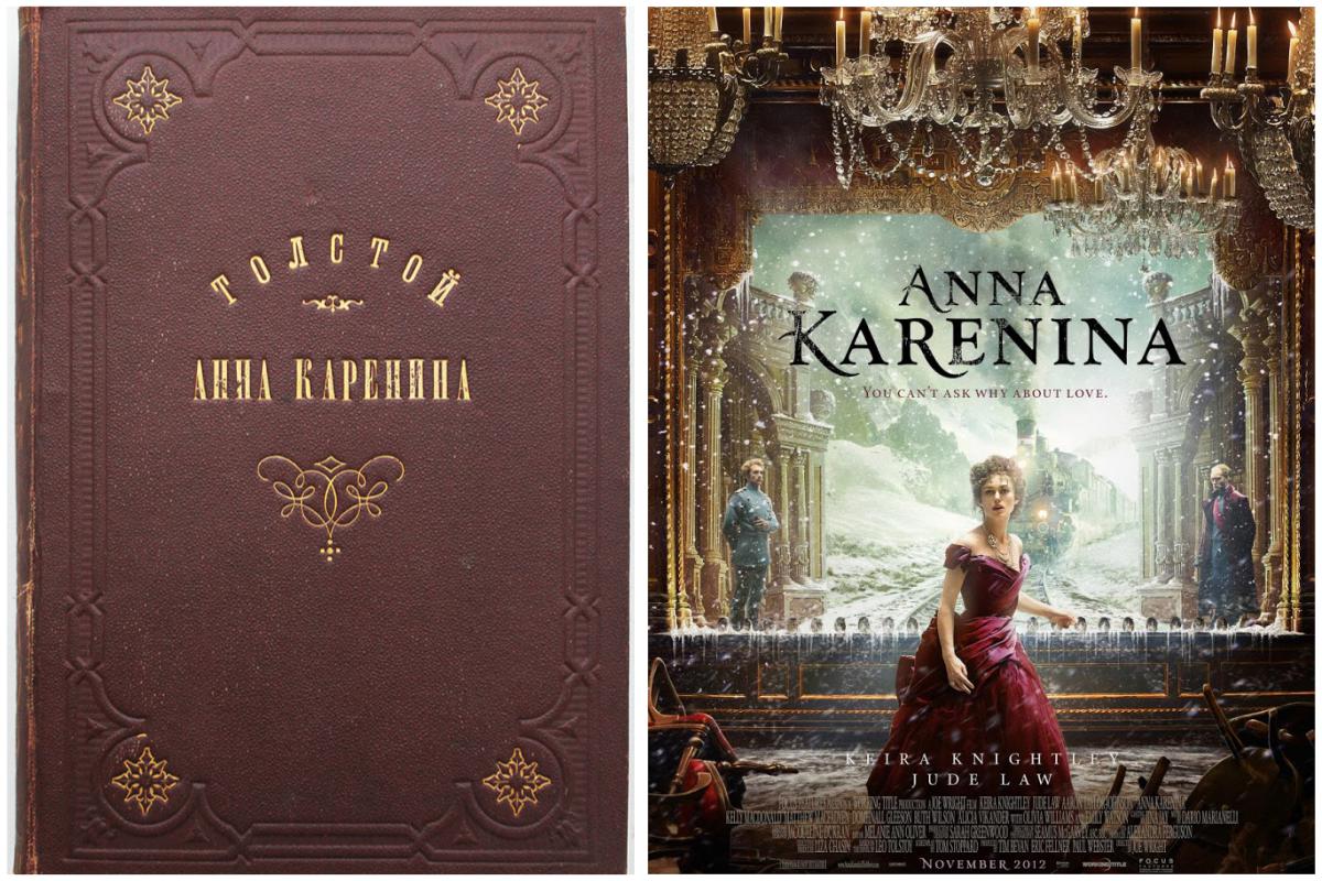 Libri e film a confronto – Anna Karenina di Lev Tolstoy e il film di Joe Wright