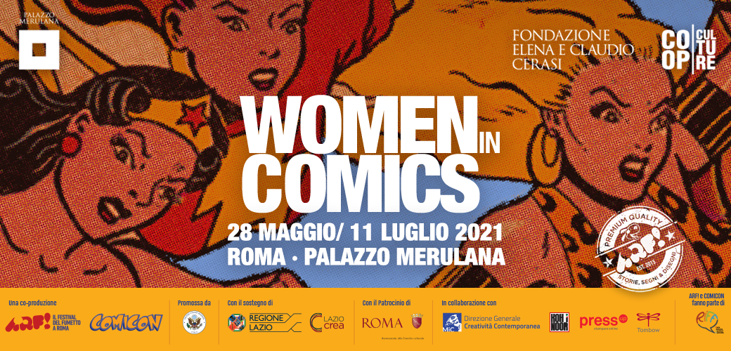 Women in Comics, a Palazzo Merulana la collettiva con 22 artiste che “hanno fatto la Storia del fumetto nordamericano”