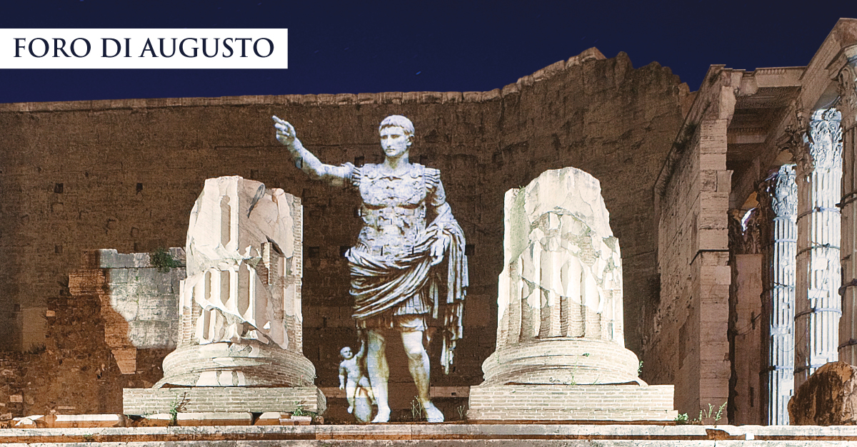 Viaggi nell'antica Roma, al Foro di Augusto ripartono gli spettacoli multimediali