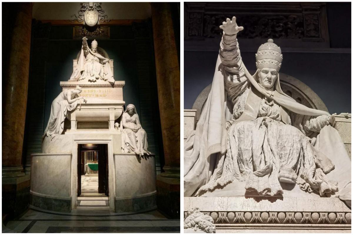 Monumento funerario di Clemente XIV di Antonio Canova