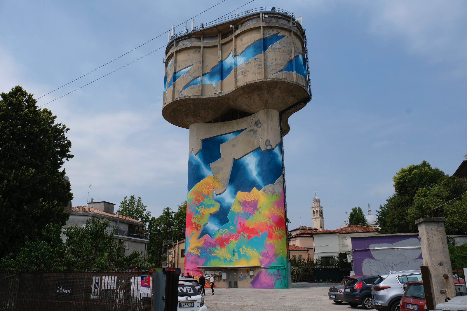 L'opera di street art più grande d'Italia è a Padova e occupa 4mila metri quadrati di superficie
