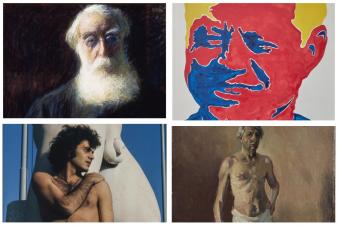 Ciao maschio, galleria d'arte moderna