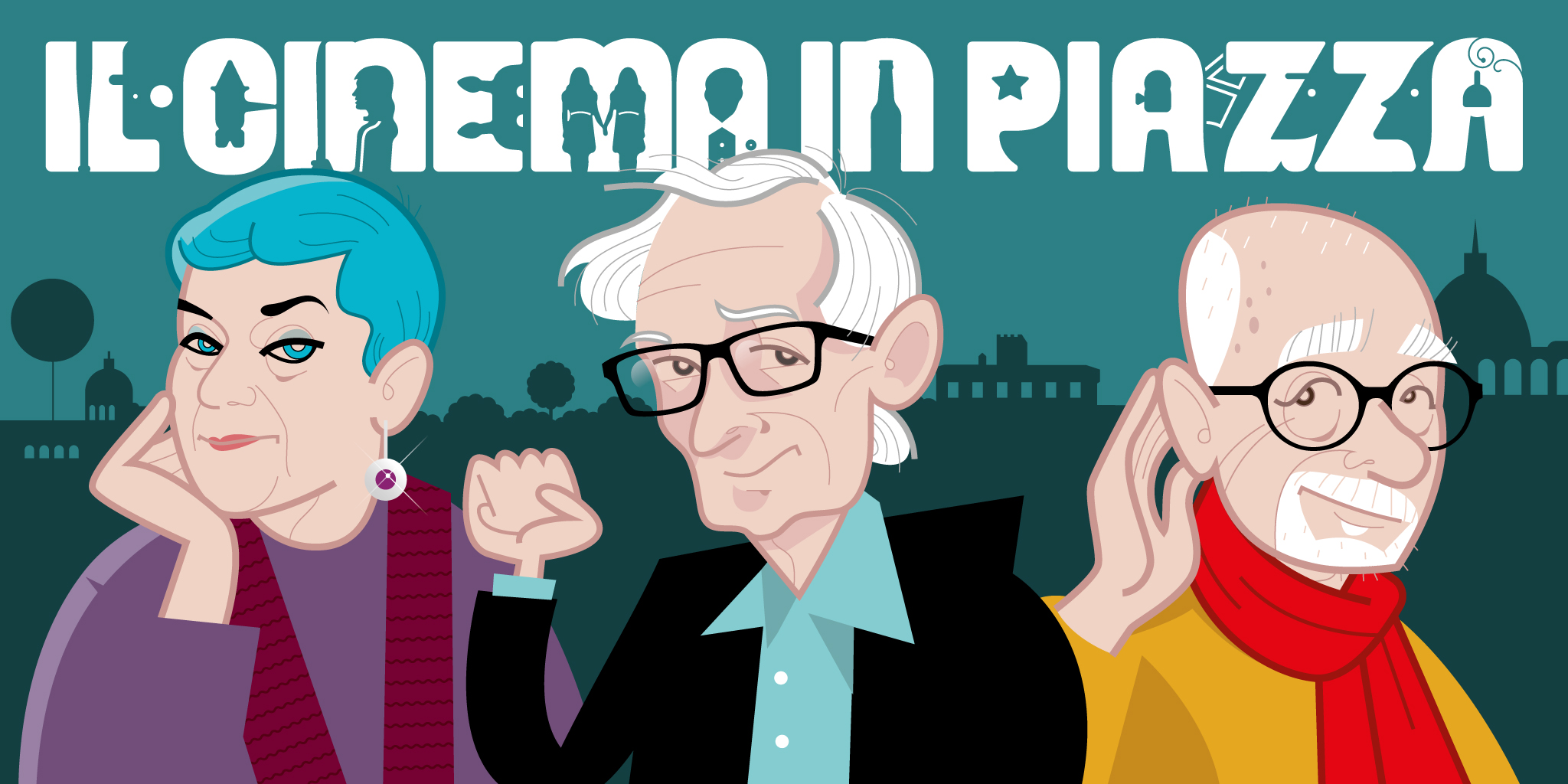 Cinema in Piazza a Roma