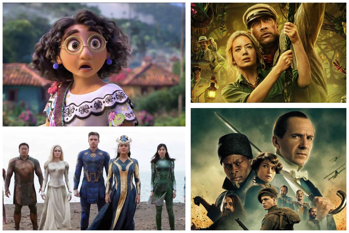 ungle Cruise , Free Guy – Eroe per Gioco, Shang-Chi e la Leggenda dei Dieci Anelli, The Night House – La Casa Oscura, The Last Duel, Ron – Un Amico Fuori Programma, Eternals, The French Dispatch, Encanto, West Side Story e The King’s Man – Le Origini