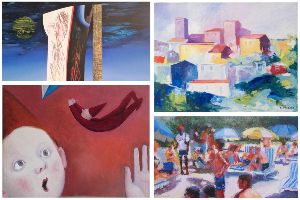 "Arte d'estate", quattrocento opere per la collettiva estiva di Edarcom Europa