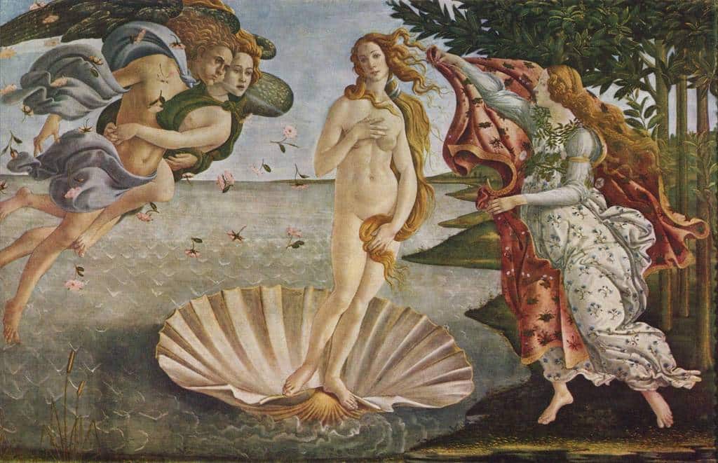 Storia dell’arte – La Nascita di Venere, capolavoro del Rinascimento Italiano di Sandro Botticelli