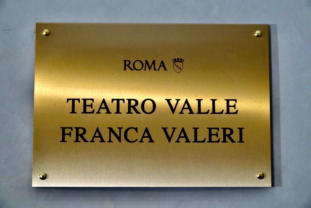 Roma, il Teatro Valle intitolato a Franca Valeri